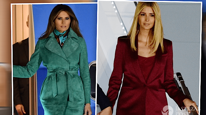 Melania Trump i Ivanka w Polsce - stylizacje