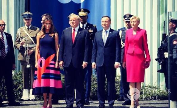 Melania Trump skomentowała wizytę w Polsce!