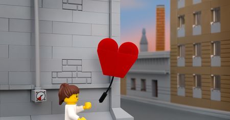 Offtopic: Murale Banksy'ego wykonane z klocków LEGO