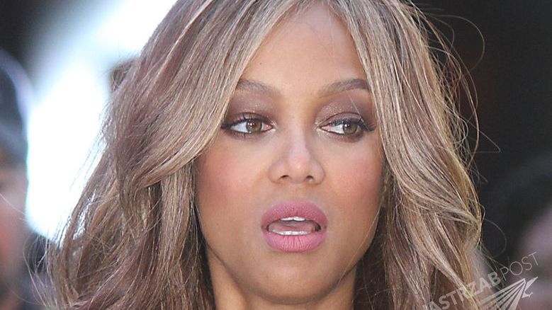 NEW YORK, NY - OCTOBER 6: Tyra Banks at Good Morning America promoting her new makeup line Tyra Beauty on October 6, 2014 in New York.  CAP/MPI/RW©RW/ MediaPunch/Capital Pictures