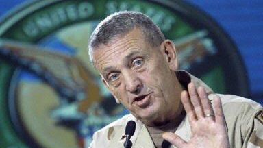 Generał Tommy Franks (fot. AFP)