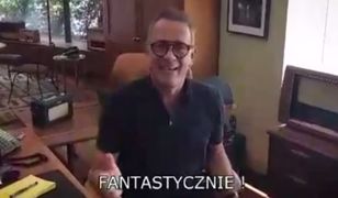 "FANTASTYCZNIE". Tom Hanks dziękuje za malucha i gratuluje bielszczanom