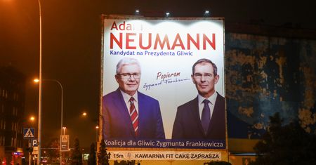 Adam Neumann nowym prezydentem Gliwic. Wygrał w pierwszej turze
