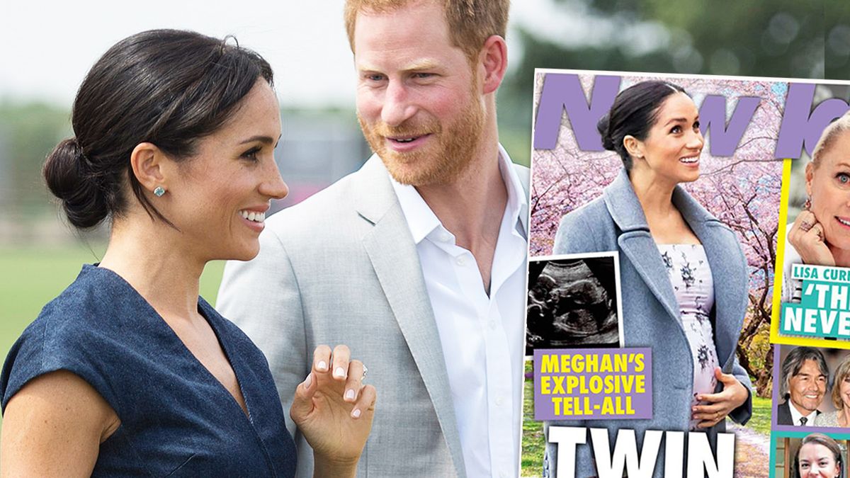 Meghan Markle urodzi bliźniaki?! Tabloid chwali się zdjęciem USG księżnej i zdradza płeć dzieci. To nie koniec rewelacji