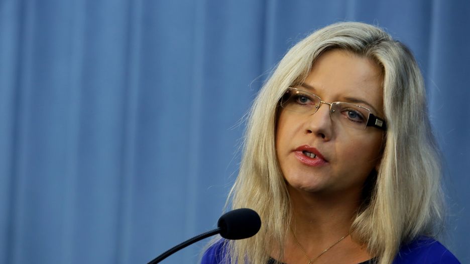 Przewodnicząca komisji śledczej ds. Amber Gold Małgorzata Wassermann