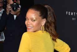 Rihanna na premierze linii swoich kosmetyków. Wszyscy patrzyli na jej piersi!