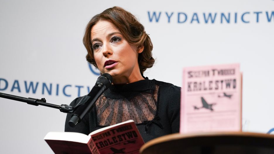 Anna Mucha czyta fragmenty powieści Szczepana Twardocha 