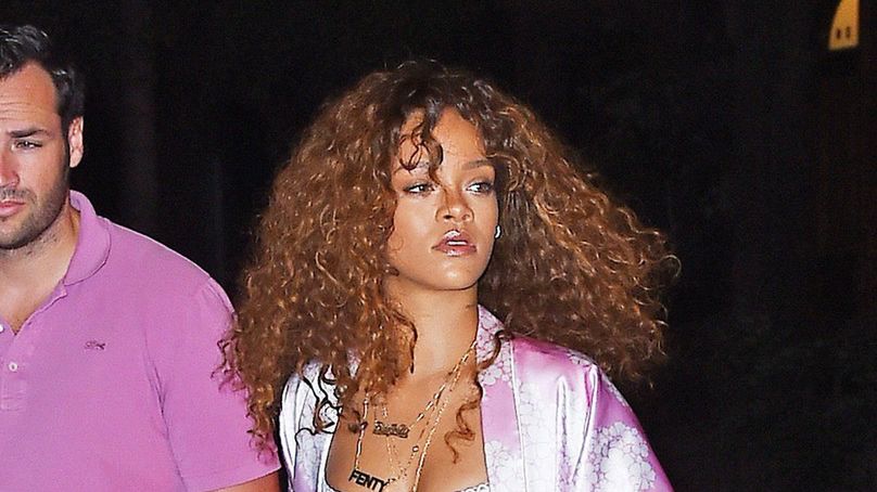 Rihanna, piżama