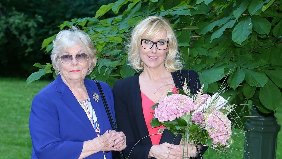 Agata Młynarska z mamą Adrianną Godlewską