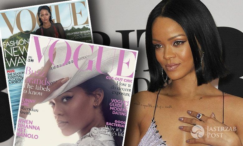 Rihanna aż na dwóch okładkach "Vogue'a". I to w jednym miesiącu. Nie mogło się obyć bez odrobiny kontrowersji