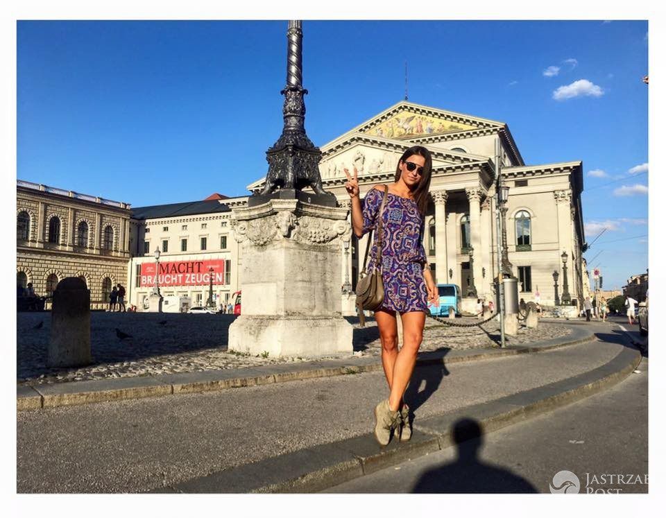 Anna Lewandowska pokazuje brzuszek