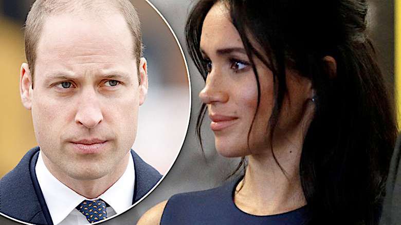 Meghan Markle, książę William, wpadka