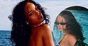 Seksowna Rihanna w skąpym bikini szaleje w basenie. Te zdjęcia podnoszą ciśnienie