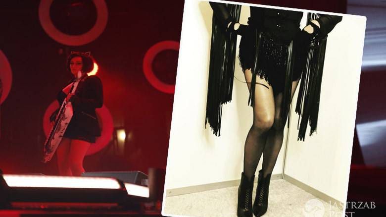 Ta gwiazda pokazała nogi na Sylwestrze!