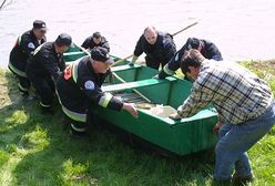 Trwają poszukiwania na Sanie