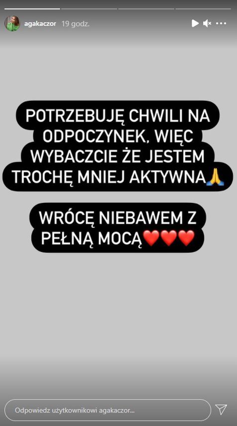 Agnieszka Kaczorowska odpowiada fanom