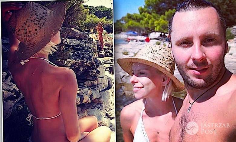 Alicja Janosz tak odważnych zdjęć jeszcze nie pokazywała! Gwiazda w bikini na wakacjach z mężem i synem