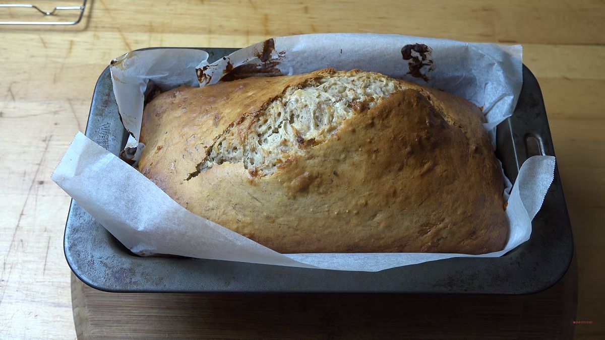 Przepis na chlebek bananowy. Tylko 4 składniki.