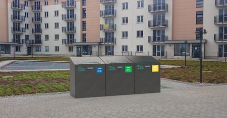 Segregacja śmieci po nowemu. Kubeł otworzy się na kod i sam zważy odpady
