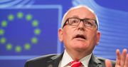 Timmermans: jestem optymistą ws. Polski, ale Komisja Europejska ma narzędzia