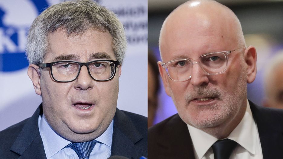 Ryszard Czarnecki nazwał Fransa Timmermansa "wrogiem Europy"