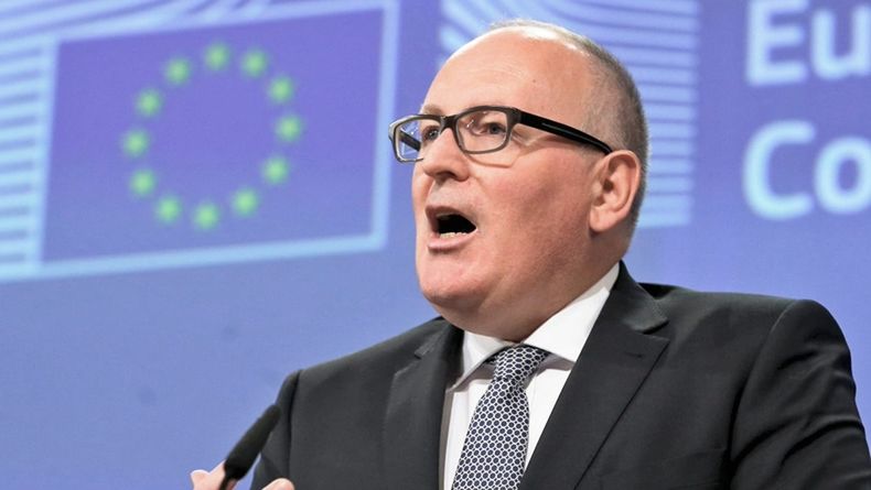 Pierwszy wiceprzewodniczący Komisji Europejskiej Frans Timmermans