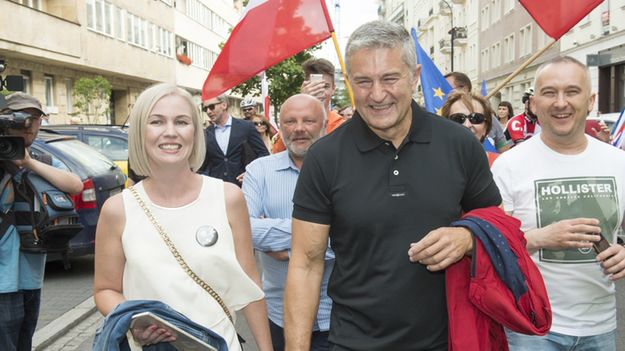 Magdalena Dobrzańska-Frasyniuk i Władysław Frasyniuk