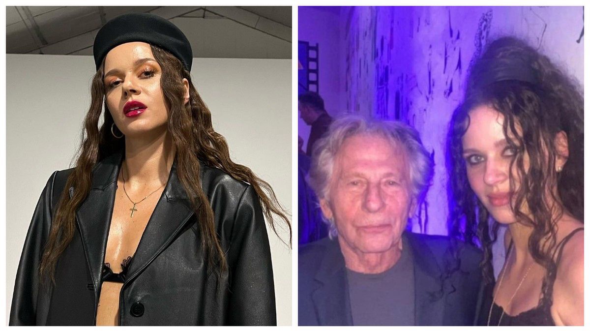 Kasia Lins i Roman Polański