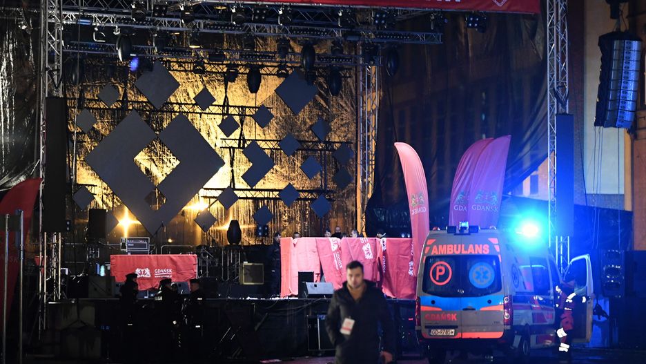 Gdańsk. Opustoszała scena WOŚP po ataku na prezydenta miasta Pawła Adamowicza (zdj. arch.)