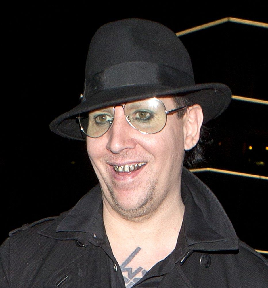 Marilyn Manson wychodzi z klubu w West Hollywood, Los Angeles, 9.10.2015 