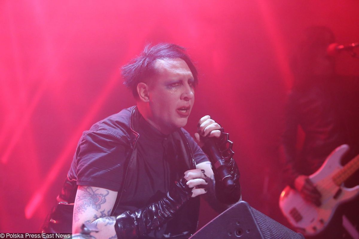 Marilyn Manson zasłabł na scenie na koncercie w Houston. Muzyk upadł na scenę