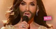 Conchita Wurst wyrwała się z rąk policji i od razu zmieniła fryzurę. Gdyby nie broda, nie poznalibyśmy jej