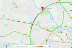 Wrocław. Karambol na AOW. Spore utrudnienia, korek ma ponad 8 kilometrów