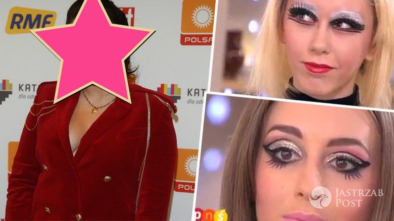 Gwiazda zszokowała swoim make-upem!