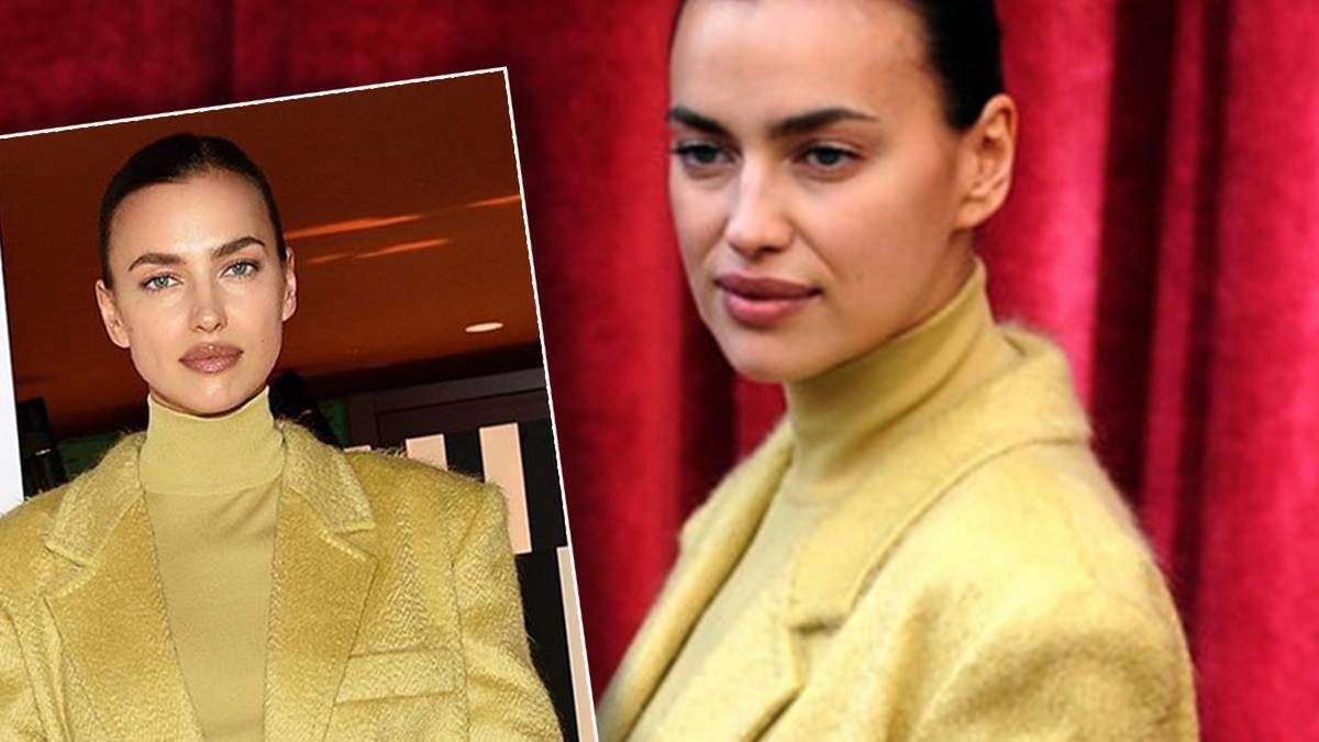 Hit czy kit? Irina Shayk cała na żółto na salonach. Tylko torebka wyróżniała się w jej stylizacji