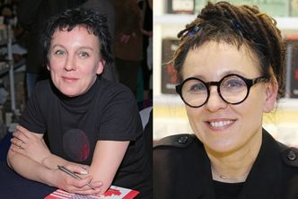 Olga Tokarczuk przeszła sporą metamorfozę. Jak pisarka wyglądała bez charakterystycznych dredów? (ZDJĘCIA)