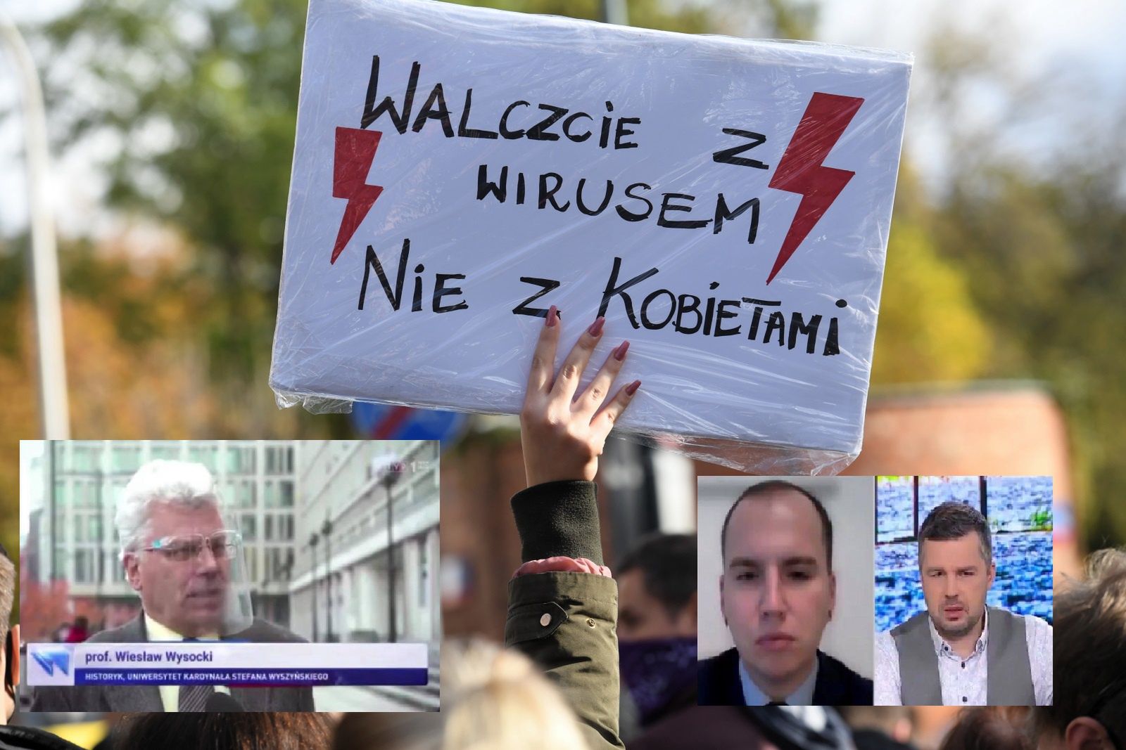 Śmiech i oburzenie po materiale TVP. Zobacz, z czym skojarzono protesty kobiet