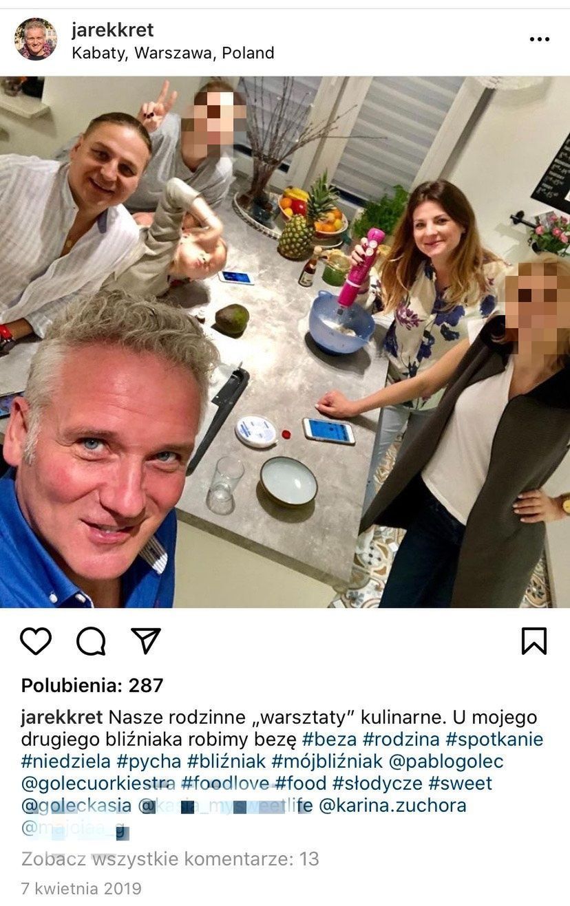 Jarosław Kret ma nową partnerkę, Karinę Zuchorę
