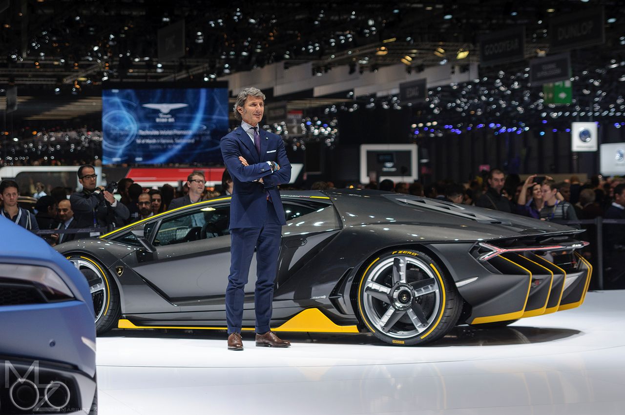 Stephan Winkelmann dumny ze swojego ostatniego dzieła w Lamborghini.