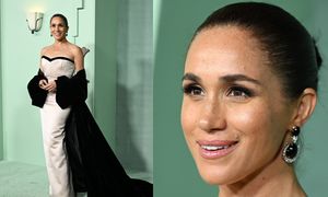 Samotna Meghan Markle bryluje na gali charytatywnej. Szyk i klasa? (ZDJĘCIA)