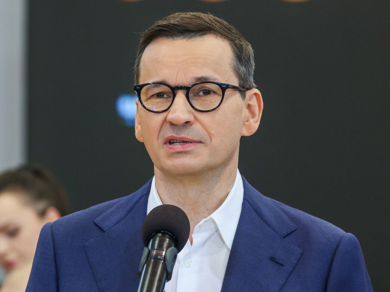 Mateusz Morawiecki na konferencji "Kobiety mają wybór". Odniósł się do swojej żony