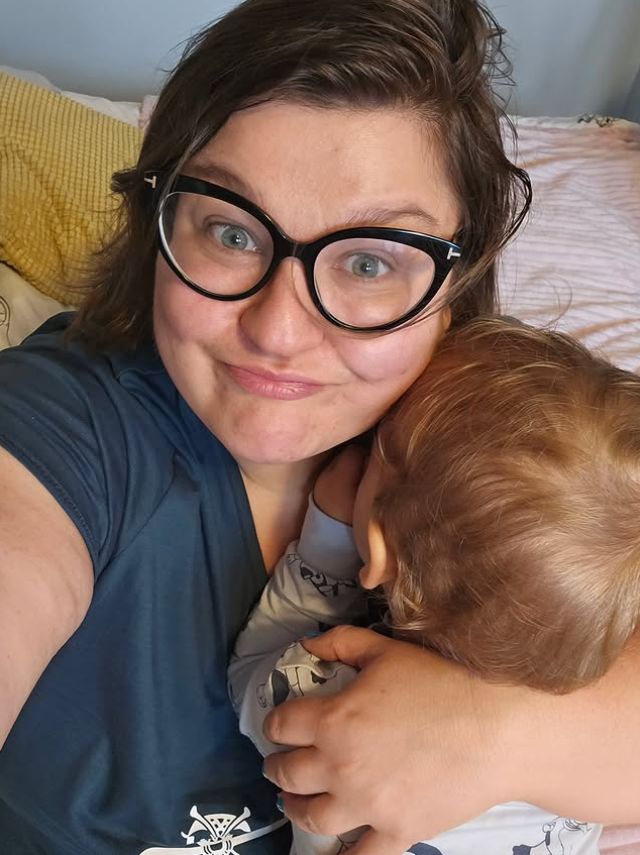 Dominika Gwit z synem