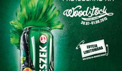 Piwo Lech reklamowane w wersji na Przystanek Woodstock