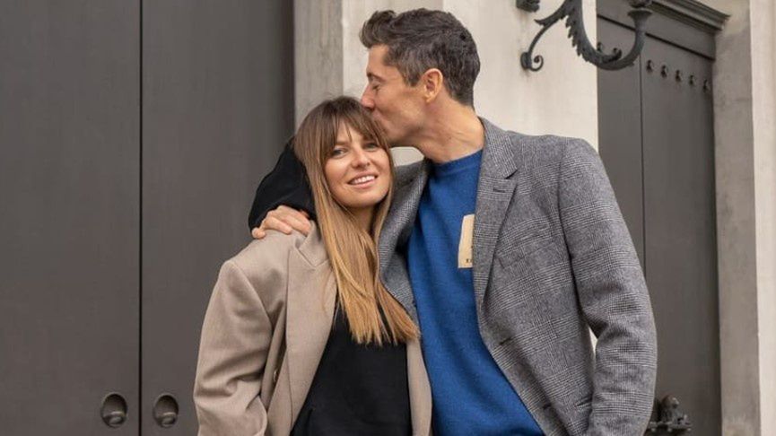 Anna i Robert Lewandowscy