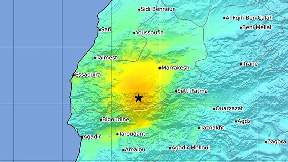 Maroko. Silne trzęsienie ziemi; setki zabitych i duże zniszczenia