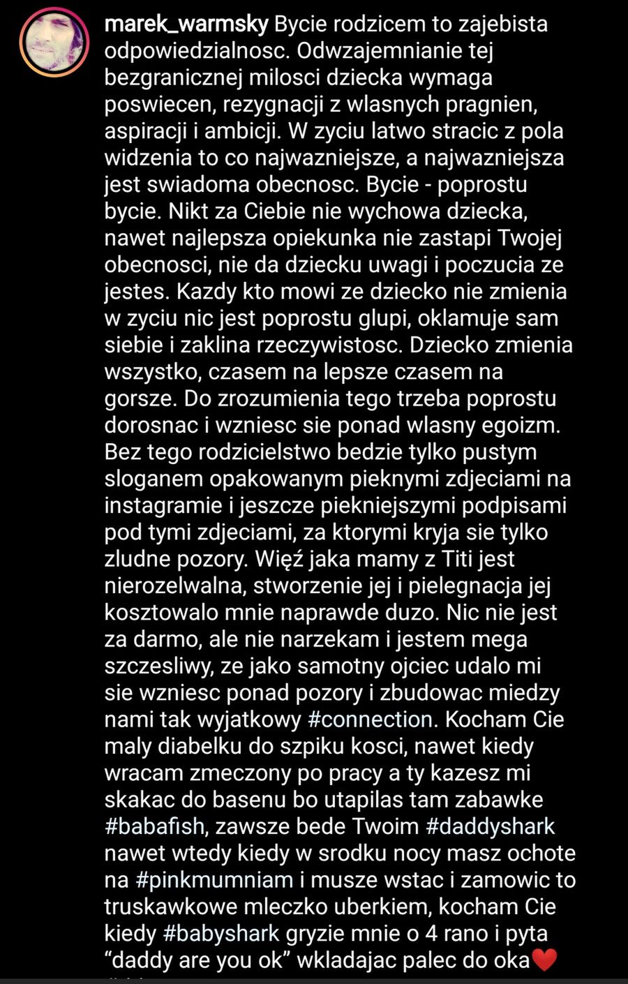 Były mąż Anny Skury o byciu "samotnym ojcem"