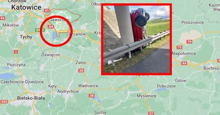 Tragedia niedaleko Katowic. Kierowca nie miał szans