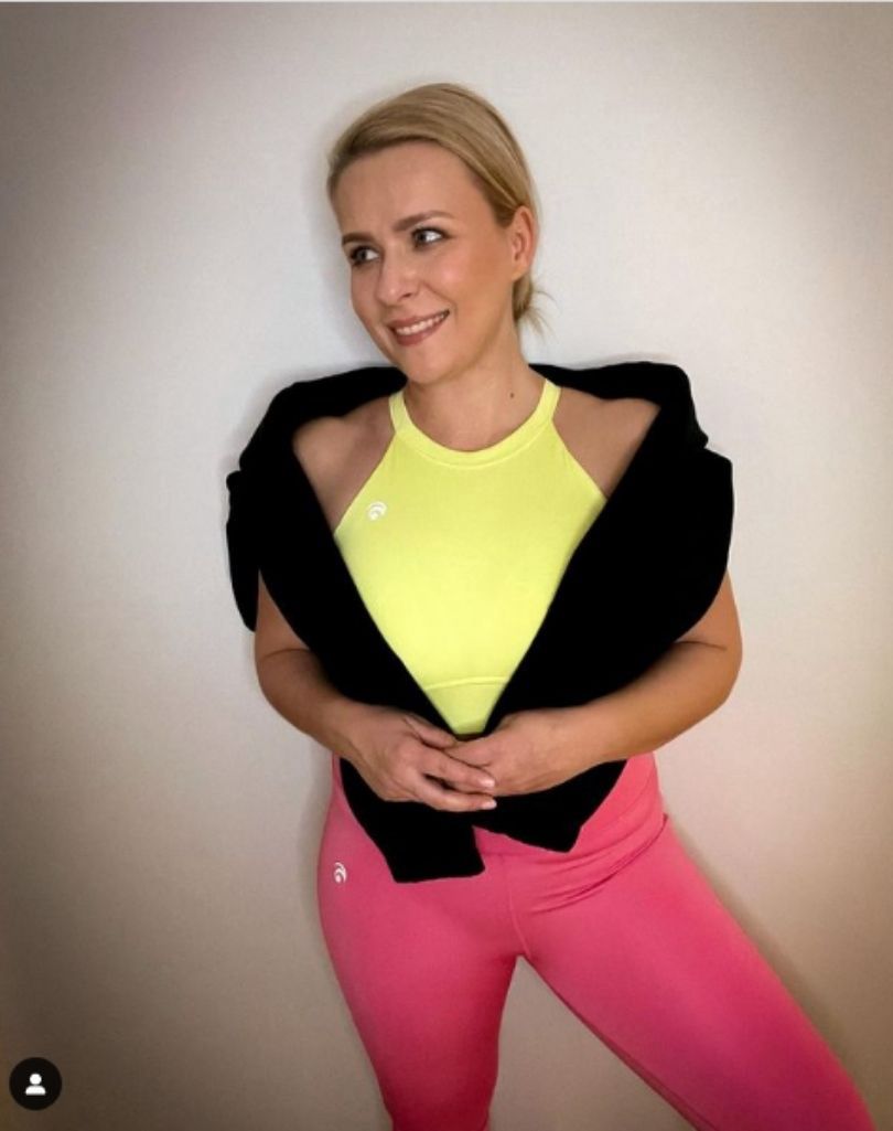 Internauci komplementują Anetę Zając pozującą w sportowej stylizacji