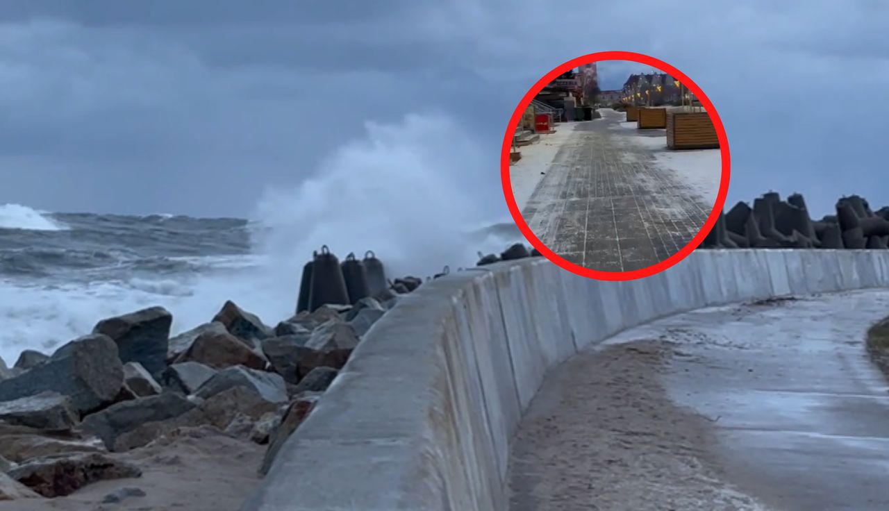 Poszła nad Bałtyk i zaczęła nagrywać. "Ledwo mogłam utrzymać telefon"