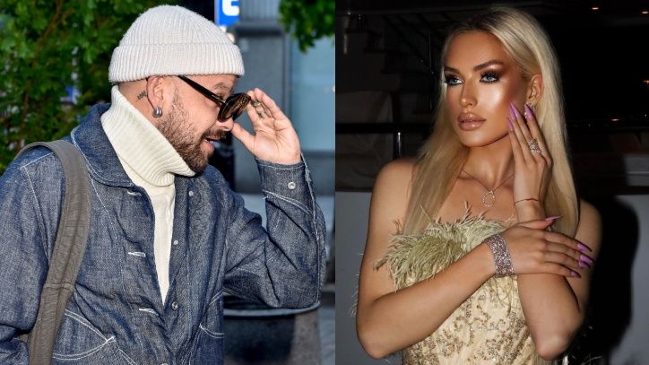 Michał Piróg uderza w Caroline Derpienski